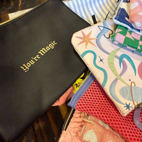 Victoria's Secret Sequin and Patterned Pouches Set - Picture 4 of 6